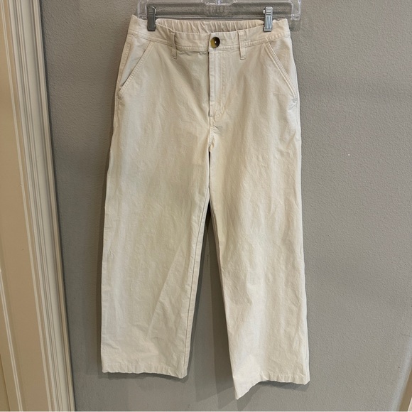 Vuori Women’s Getaway Carpenter Pant Milkweed Size Small Stretch Cotton - Picture 4 of 11